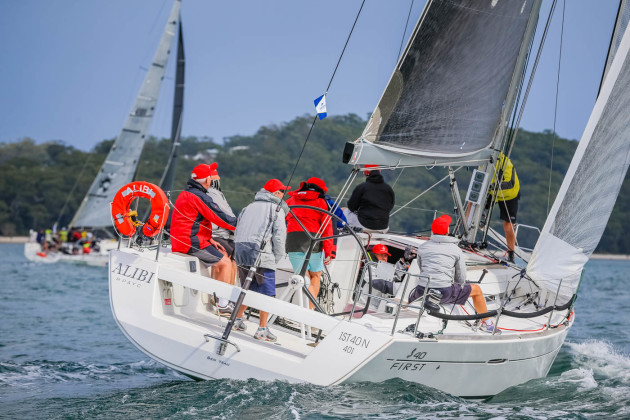 Barry Jackson's Alibi winner of Performance Racing division. Photo Saltwater Images.